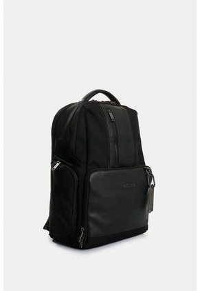 Morral Security De Lona Para Hombre Detalles En Cuero Morral Security De Lona Para Hombre Detalles En Cuero Negro VÉLEZ