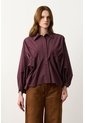 Camisa Tipo Globo Para Mujer Bila Camisa Tipo Globo Para Mujer Bila Vinotinto M VÉLEZ de Vélez