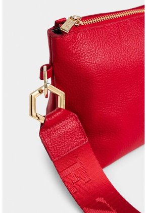 Cosmetiquera Cuzzo De Cuero Para Mujer Manija Removible Cosmetiquera Cuzzo De Cuero Para Mujer Manija Removible Rojo Vélez