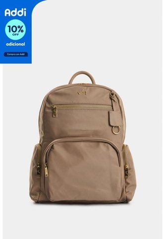 Morral Charlotte En Lona Para Mujer Casual Morral Charlotte En Lona Para Mujer Casual Arena VÉLEZ Vélez