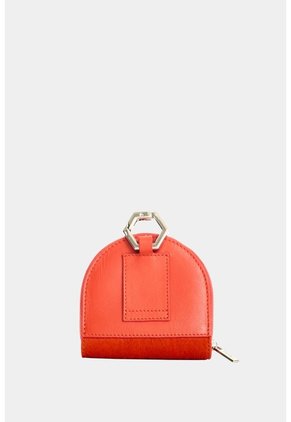 Monedero En Cuero Pelo Para Mujer Florence 2.0 Monedero En Cuero Pelo Para Mujer Florence 2.0 Naranja VÉLEZ