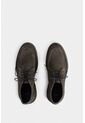 Zapatos Cordón De Cuero Gamuza Para Hombre Costura Contraste Zapatos Cordón De Cuero Gamuza Para Hombre Costura Contraste Gris Pistola 43 VÉLEZ de Vélez