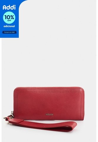 Billetera Porta Chequera De Cuero Para Mujer Arezzo Billetera Porta Chequera De Cuero Para Mujer Arezzo Rojo VÉLEZ Vélez