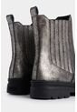 Botines Orión De Cuero Folia Para Mujer Silueta Chelsea Botines Orión De Cuero Folia Para Mujer Silueta Chelsea Plata 37 VÉLEZ de Vélez