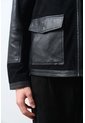 Chaqueta De Cuero Para Hombre Nila 2 Chaqueta De Cuero Para Hombre Nila 2 Negro XXL VÉLEZ de Vélez