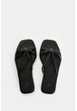 Sandalia Plana De Cuero Para Mujer Sole Sandalia Plana De Cuero Para Mujer Sole Negro 40 VÉLEZ de Vélez