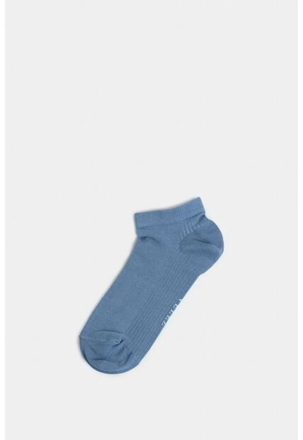 Calcetines Tobilleros Lines 3 De Algodón Para Hombre Detalle Acanalado Calcetines Tobilleros Lines 3 De Algodón Para Hombre Detalle Acanalado Azul Claro XS VÉLEZ