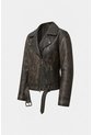 Chaqueta Biker De Cuero Para Mujer Efos Chaqueta Biker De Cuero Para Mujer Efos Cafe S VÉLEZ de Vélez