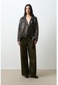 Chaqueta Biker De Cuero Para Mujer Efos Chaqueta Biker De Cuero Para Mujer Efos Cafe S VÉLEZ de Vélez