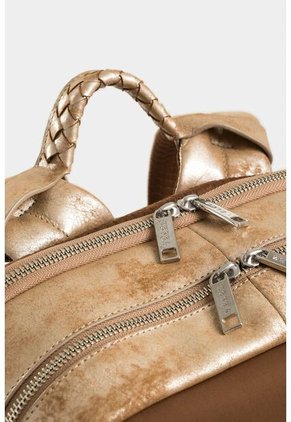 Morral Ryn De Cuero Folia Para Mujer Manija Trenzada Morral Ryn De Cuero Folia Para Mujer Manija Trenzada Dorado Vélez
