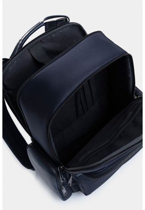 Tula Morral Caval De Lona Y Cuero Para Hombre Confort Tula Morral Caval De Lona Y Cuero Para Hombre Confort Azul Oscuro Vélez