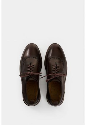 Zapatos De Cordón Elon De Cuero Para Hombre Office Zapatos De Cordón Elon De Cuero Para Hombre Office Cafe 43 VÉLEZ