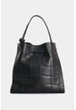 Shopping De Cuero Grabado Para Mujer Aromia Shopping De Cuero Grabado Para Mujer Aromia Negro VÉLEZ de Vélez