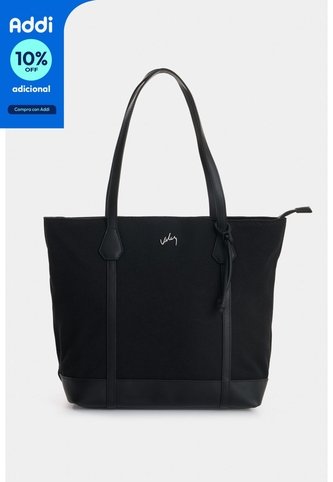 Shopping Dune En Lona Y Cuero Para Mujer Accesorio Cuero Shopping Dune En Lona Y Cuero Para Mujer Accesorio Cuero Negro VÉLEZ Vélez