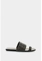Sandalia Plana De Cuero Para Mujer Wave Sandalia Plana De Cuero Para Mujer Wave Negro 37 VÉLEZ de Vélez