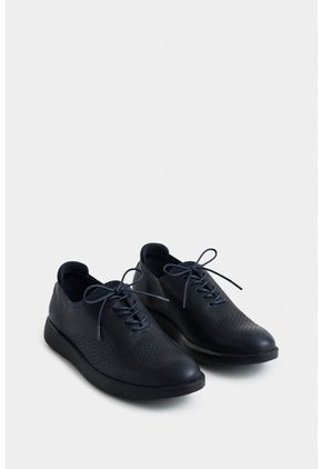 Atadura Dalí 3 De Cuero Para Hombre Acabado Encerado Atadura Dalí 3 De Cuero Para Hombre Acabado Encerado Azul Oscuro 40 Vélez