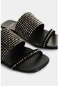 Sandalia Plana De Cuero Para Mujer Wave Sandalia Plana De Cuero Para Mujer Wave Negro 37 VÉLEZ de Vélez