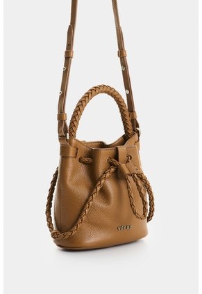 Bandolera Bruma En Cuero Para Mujer Bandolera Bruma En Cuero Para Mujer Miel VÉLEZ
