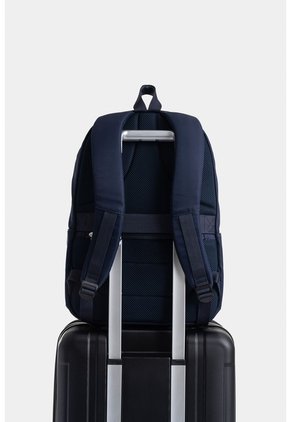 Morral Sierra En Lona Para Hombre Manija Cuero Morral Sierra En Lona Para Hombre Manija Cuero Azul Oscuro VÉLEZ