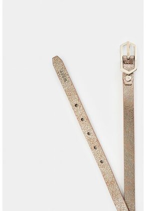 Cinturón Unifaz De Cuero Folia Para Mujer Aura Cinturón Unifaz De Cuero Folia Para Mujer Aura Plata L VÉLEZ