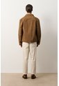 Chaqueta Zambeze De Gamuza Para Hombre Cuello Camisero Chaqueta Zambeze De Gamuza Para Hombre Cuello Camisero Tabaco XL VÉLEZ de Vélez