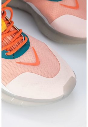 Tenis Deportivos VZ Fly Up Para Mujer Contrastes De Color Coral