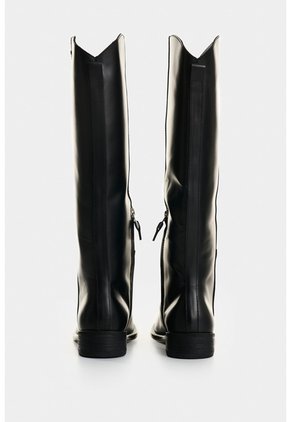Botas De Cuero Para Mujer Kalahari Botas De Cuero Para Mujer Kalahari Negro 39 VÉLEZ