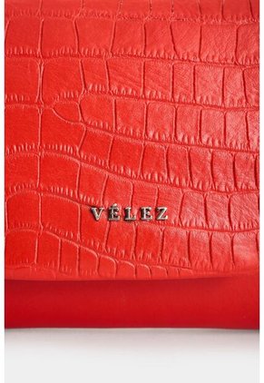 Manos Libres De Cuero Para Mujer Mini Lili Manos Libres De Cuero Para Mujer Mini Lili Rojo VÉLEZ