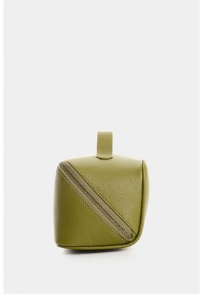 Cosmetiquera En Cuero Para Mujer Sierra Cosmetiquera En Cuero Para Mujer Sierra Verde Oliva VÉLEZ