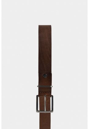 Cinturón Unifaz Luster De Cuero Para Hombre Punta Trapecio Cinturón Unifaz Luster De Cuero Para Hombre Punta Trapecio Miel 36 VÉLEZ
