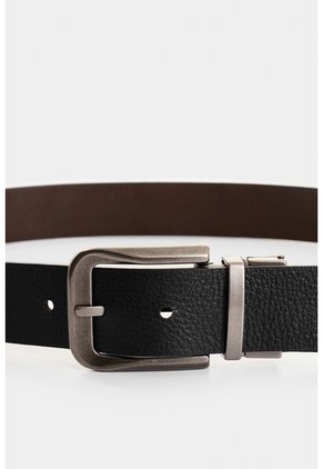Cinturón Doble Faz Ravello De Cuero Para Hombre Hexagonal Cinturón Doble Faz Ravello De Cuero Para Hombre Hexagonal Combinado 42 VÉLEZ