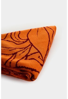 Bufanda Triangular Tejida Para Mujer Bufanda Triangular Tejida Para Mujer Naranja XS VÉLEZ