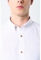 Camisa Manga Larga Semi Fitted Para Hombre Roma Camisa Manga Larga Semi Fitted Para Hombre Roma Blanco M VÉLEZ de Vélez