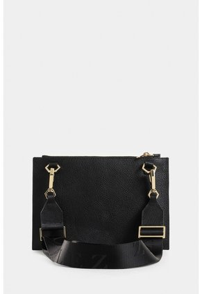 Cosmetiquera Delfos De Cuero Para Mujer Cargadera Removible Cosmetiquera Delfos De Cuero Para Mujer Cargadera Removible Negro VÉLEZ