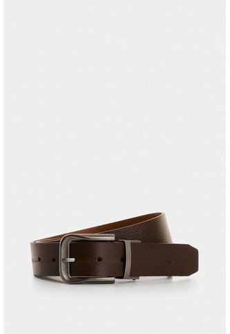 Cinturón Doble Faz Ravello De Cuero Para Hombre Hexagonal Cinturón Doble Faz Ravello De Cuero Para Hombre Hexagonal Cafe 36 VÉLEZ Vélez