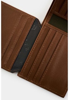 Billetera De Cuero Para Hombre Nogal 2 Billetera De Cuero Para Hombre Nogal 2 Miel VÉLEZ