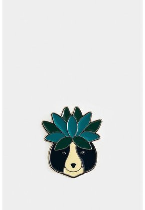 Set De Pines Fauna En Zamak Para Mujer Resina En Contraste