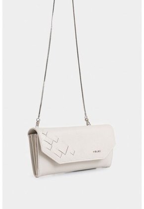 Porta Chequera Kauai De Cuero Para Mujer Detalle Tejido Porta Chequera Kauai De Cuero Para Mujer Detalle Tejido Blanco VÉLEZ