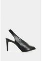 Sandalia Tacón En Cuero Para Mujer Aqua Sandalia Tacón En Cuero Para Mujer Aqua Negro 41 VÉLEZ de Vélez