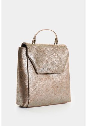 Morral De Cuero Folia Craquelada Para Mujer Thalia Morral De Cuero Folia Craquelada Para Mujer Thalia Plata VÉLEZ