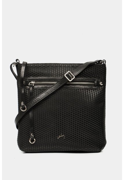 Manos Libres Basic De Cuero Para Mujer Grabado Placa Tejido Manos Libres Basic De Cuero Para Mujer Grabado Placa Tejido Negro VÉLEZ