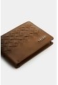 Billetera Duna En Cuero Con Tejido Para Hombre Billetera Duna En Cuero Con Tejido Para Hombre Miel VÉLEZ de Vélez
