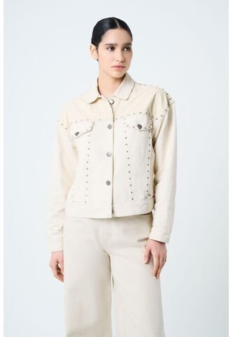 Chaqueta Orquídea De Algodón Y Cáñamo Para Mujer Silueta Oversized Chaqueta Orquídea De Algodón Y Cáñamo Para Mujer Silueta Oversized Crema XL VÉLEZ Vélez