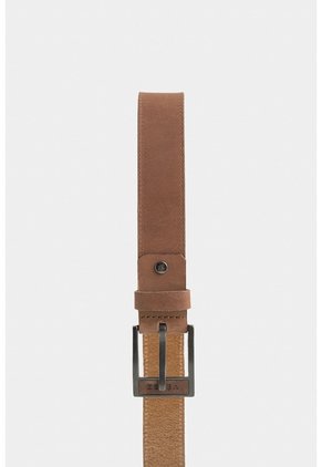 Cinturón Unifaz Cyclon De Cuero Para Hombre Punta Trapecio Cinturón Unifaz Cyclon De Cuero Para Hombre Punta Trapecio Miel 44 VÉLEZ