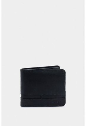 Billetera Paled De Cuero Para Hombre Casual Billetera Paled De Cuero Para Hombre Casual Negro VÉLEZ