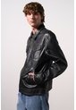 Chaqueta En Cuero Para Hombre Tanok Chaqueta En Cuero Para Hombre Tanok Negro XXL VÉLEZ de Vélez