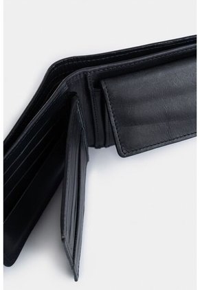 Billetera Paled De Cuero Para Hombre Casual Billetera Paled De Cuero Para Hombre Casual Negro VÉLEZ