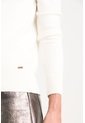 Sweater Tejido Básico Maqui Para Mujer Cuello Tortuga Sweater Tejido Básico Maqui Para Mujer Cuello Tortuga Crema M VÉLEZ de Vélez