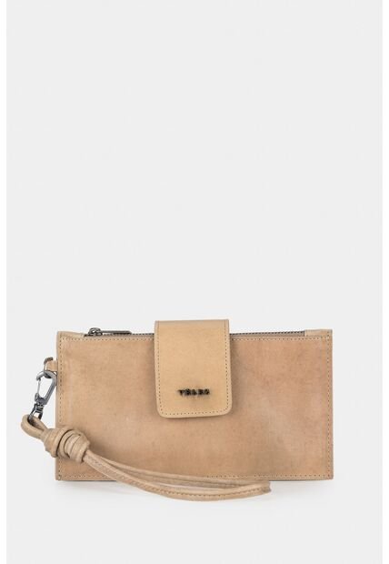 Billetera Porta Chequera Amatista De Cuero Artesanal Para Mujer Manija Anudada Billetera Porta Chequera Amatista De Cuero Artesanal Para Mujer Manija Anudada Kaky Vélez