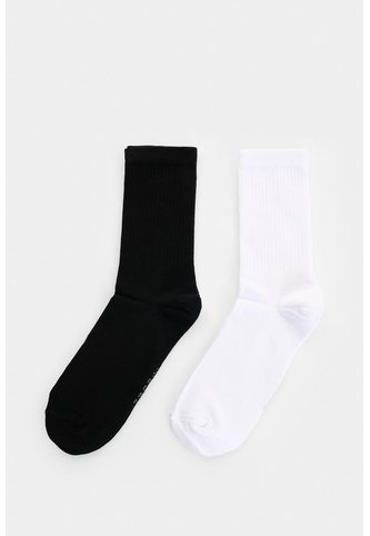 Calcetínes Media Pierna Sevilla Para Hombre Duopack Calcetínes Media Pierna Sevilla Para Hombre Duopack Negro XS VÉLEZ Vélez
